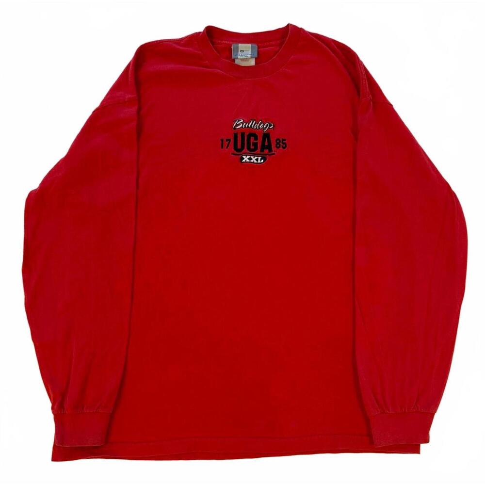 2000's UGA Georgia Bulldogs Long Sleeve Embroidered Men's 2XL